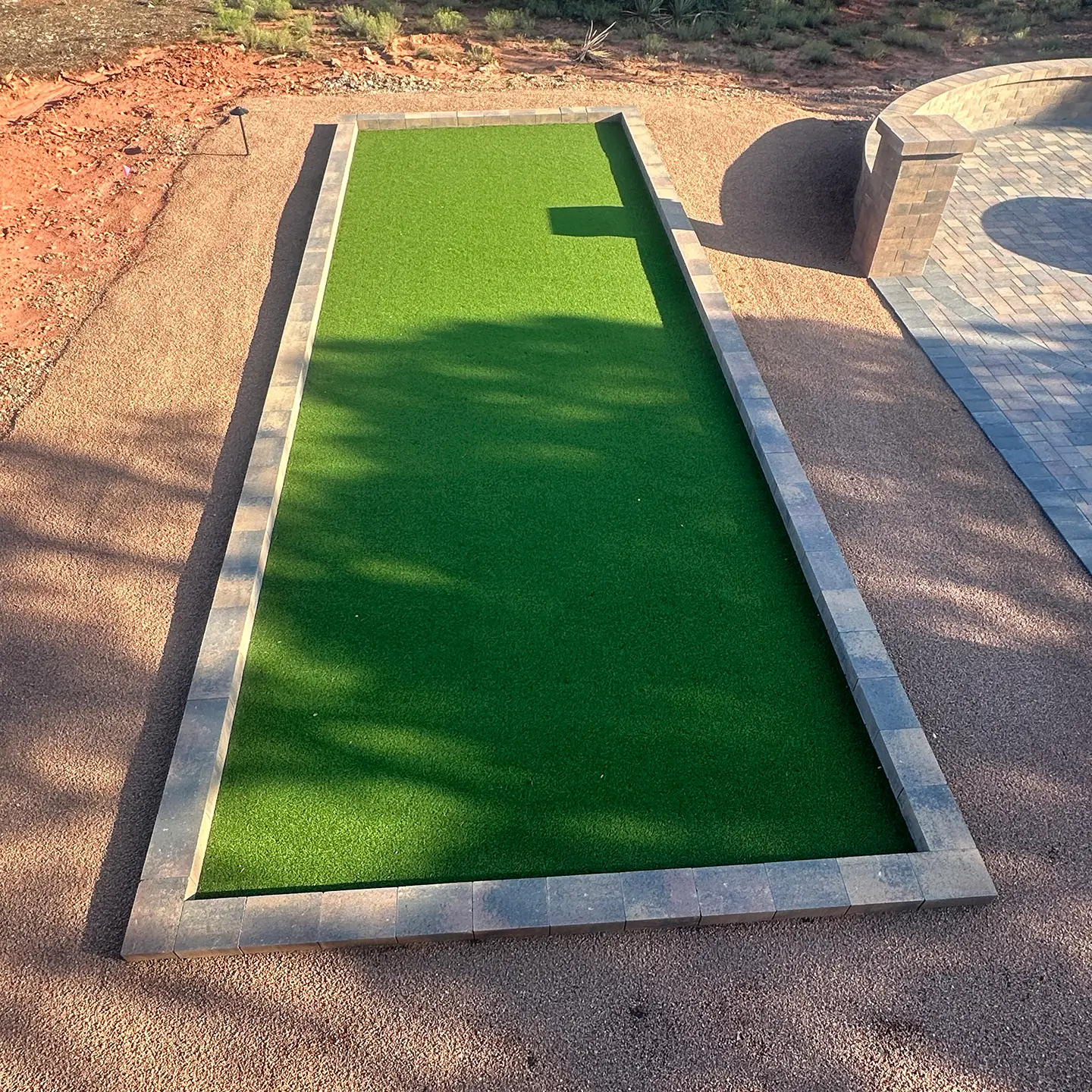Bocce Court Artificial Turf